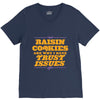 raisin cookies are why i have trust issues V-Neck Tee