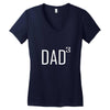 dad of 3 Women's V-Neck T-Shirt