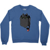 pocket toothless Crewneck Sweatshirt