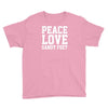 peace. love. sandy feet. Youth Tee