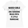 March Girls Ladies Fitted T-Shirt