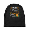 fall i teach the cutest pumpkins Baby Beanies
