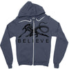 alien Zipper Hoodie