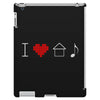 i love house music iPad 3 and 4 Case
