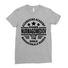 khabib nurmagomedov black logo Ladies Fitted T-Shirt