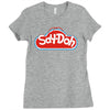 say d'oh Ladies Fitted T-Shirt