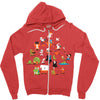 alpha battle Zipper Hoodie