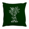 My Next Nest Throw Pillow