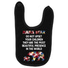 mama bear message Baby Bibs