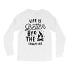 life is better by the camp fire (2) Long Sleeve Shirts