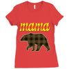 mama bear Ladies Fitted T-Shirt