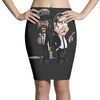 pulp fiction caricature ideal birthday gift present Pencil Skirts