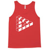 sheldon dreieck big bang theory triforce illusion 3d nerd fun usa Tank Top