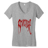 XXXTENTACION Revenge Kill Women's V-Neck T-Shirt