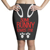 happy easter some bunny loves me Pencil Skirts