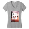 Surf Paradise City Women's V-Neck T-Shirt