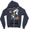 captain marvel 3 Zipper Hoodie