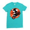 black attack Ladies Fitted T-Shirt