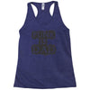 punk is dad Racerback Tank