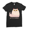 Go F Yourself Ladies Fitted T-Shirt
