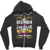 i am a december women Zipper Hoodie