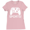 sports video games Ladies Fitted T-Shirt