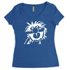 animal drummer the muppets Women's Triblend Scoop T-shirt
