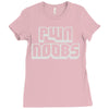 pwn noobs Ladies Fitted T-Shirt