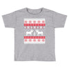 reindeer christmas ugly sweater Toddler T-shirt