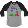 you're overreacting 3/4 Sleeve Shirt