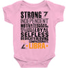 Strong Independent Motivated Libra Baby Onesie