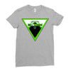 BACK TO DOWN Ladies Fitted T-Shirt