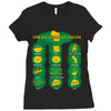 cheesy talk Ladies Fitted T-Shirt