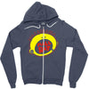 mall rat Zipper Hoodie