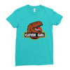 Clever Girl Ladies Fitted T-Shirt