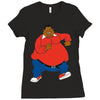 FAT ALBERT Ladies Fitted T-Shirt