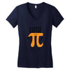 Cutie Pi Women's V-Neck T-Shirt
