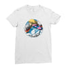 in the midst of war Ladies Fitted T-Shirt
