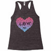 love (4) Racerback Tank