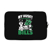 my husky is in charge! Laptop sleeve