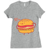 big buns Ladies Fitted T-Shirt