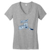 analog retirement Women's V-Neck T-Shirt
