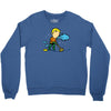 part time job   aquarium Crewneck Sweatshirt