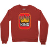 king red Crewneck Sweatshirt