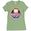 ponyo's ham shack Ladies Fitted T-Shirt