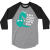 t rex skipped too many arm days 3/4 Sleeve Shirt