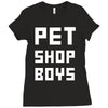 pet shop boy new Ladies Fitted T-Shirt