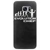 evolution of a chef cooking funny mens Samsung Galaxy S7 Edge