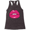 lips shiny Racerback Tank