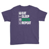 eat sleep celtic Youth Tee